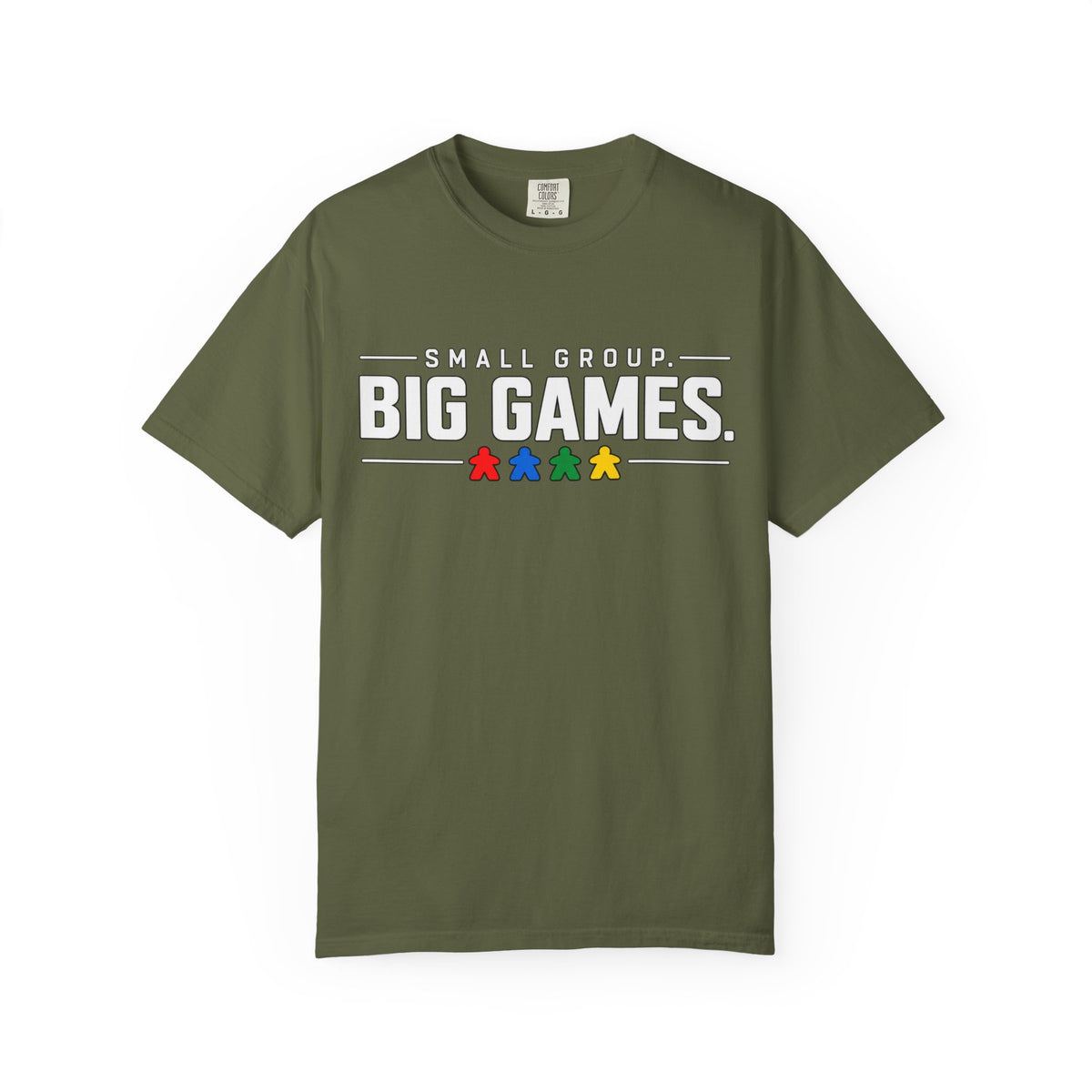 Small Group, Big Games Board Game T-Shirt