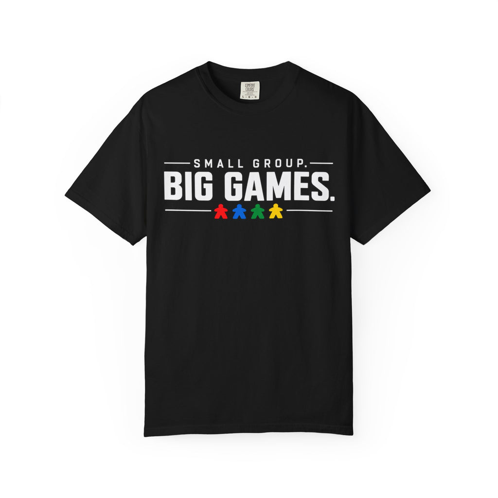 Small Group, Big Games Board Game T-Shirt