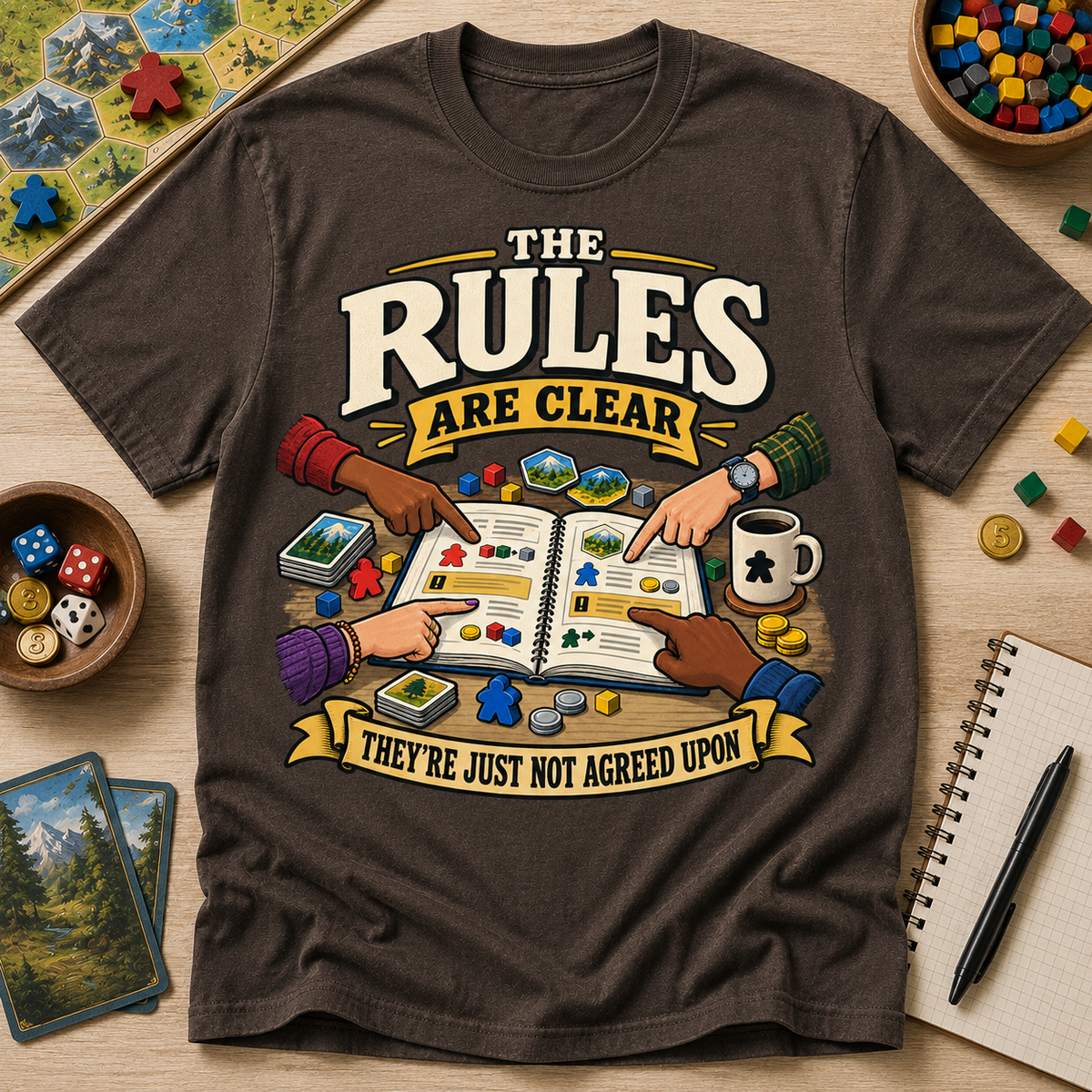 The Rules are Clear - They're Just Not Agreed Upon T-Shirt