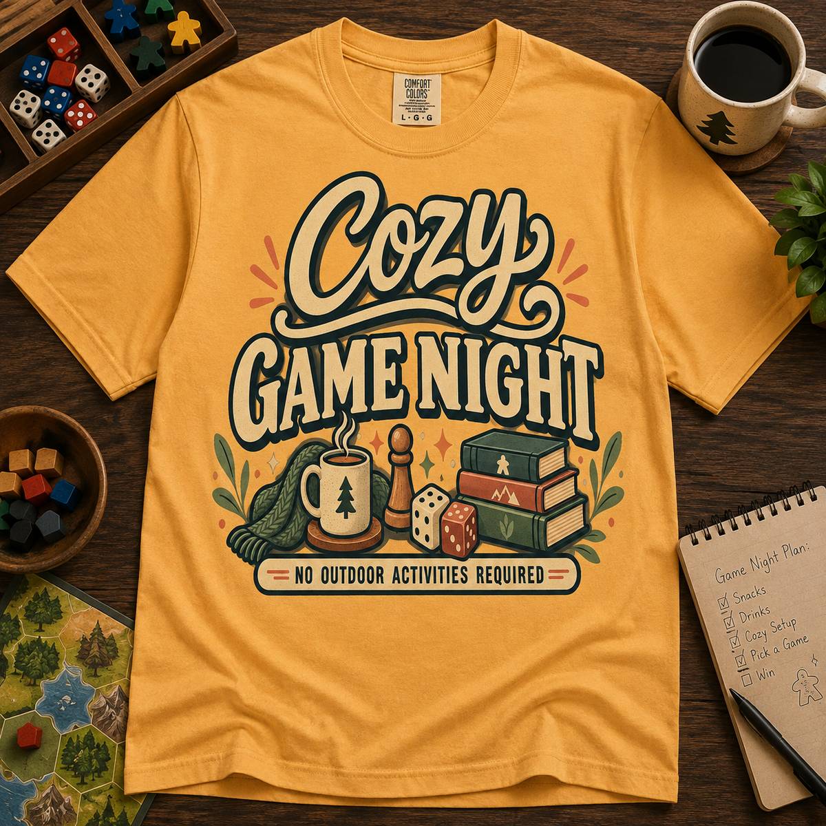 Cozy Game Night T-Shirt