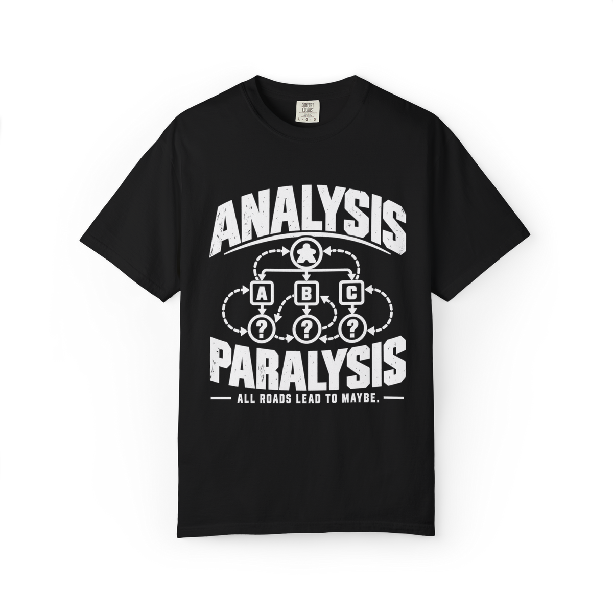 Analysis Paralysis Decision Matrix Board Game T-Shirt