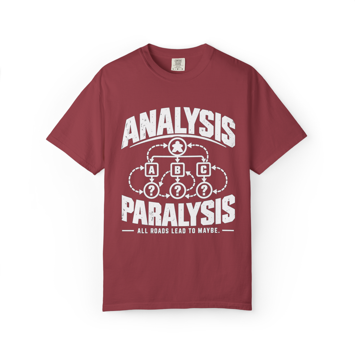 Analysis Paralysis Decision Matrix Board Game T-Shirt