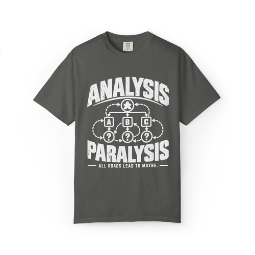 Analysis Paralysis Decision Matrix Board Game T-Shirt