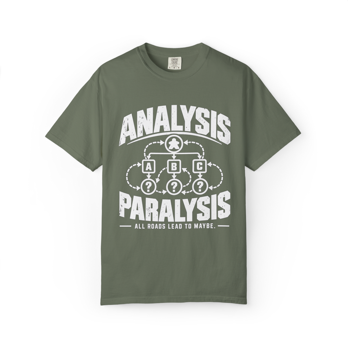 Analysis Paralysis Decision Matrix Board Game T-Shirt