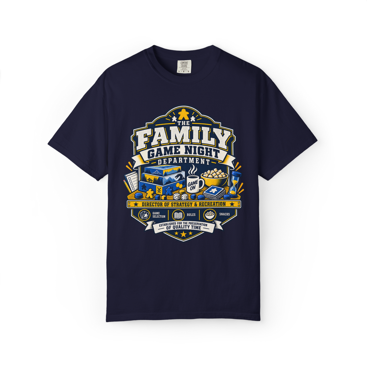Family Game Night Department Director T-Shirt