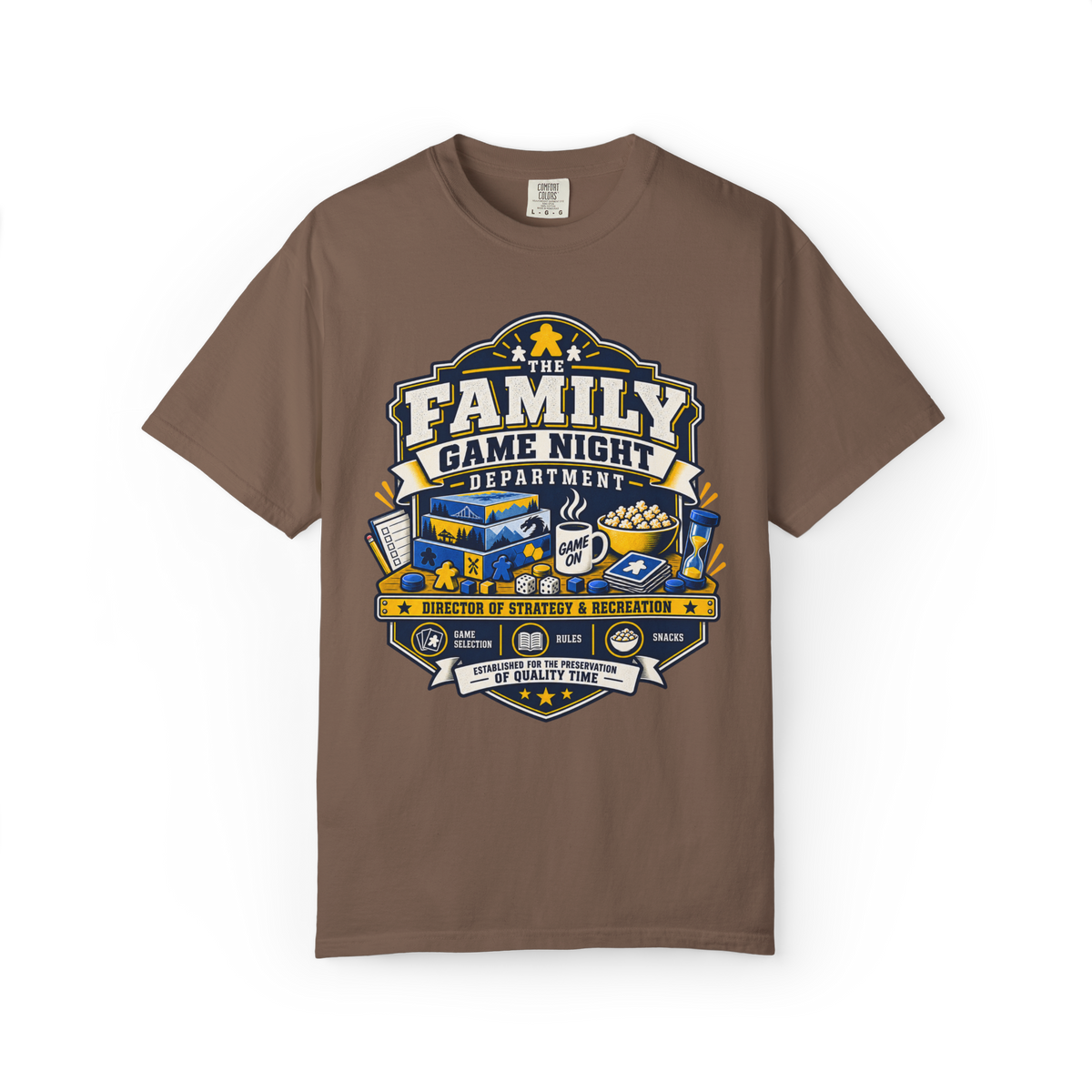 Family Game Night Department Director T-Shirt