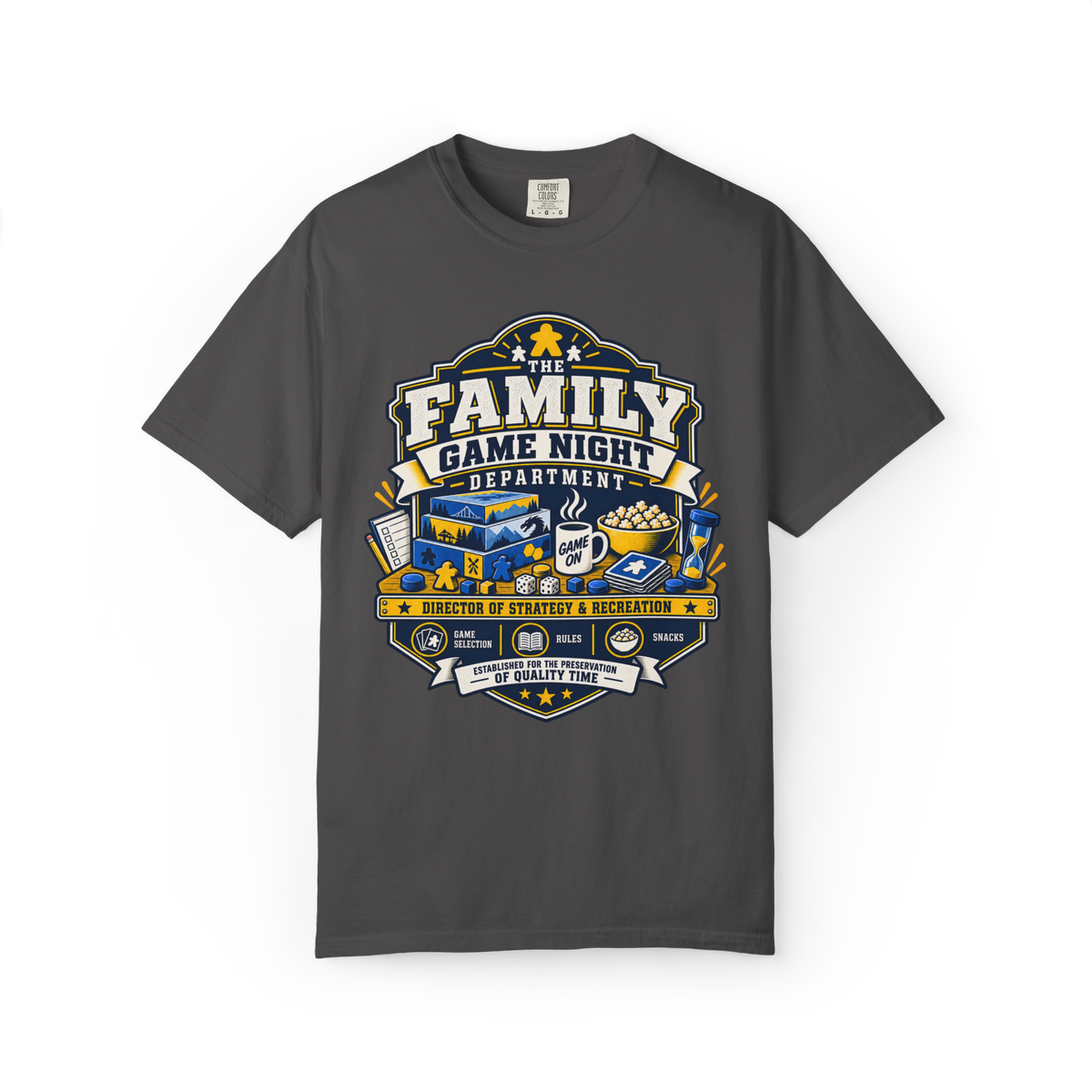 Family Game Night Department Director T-Shirt