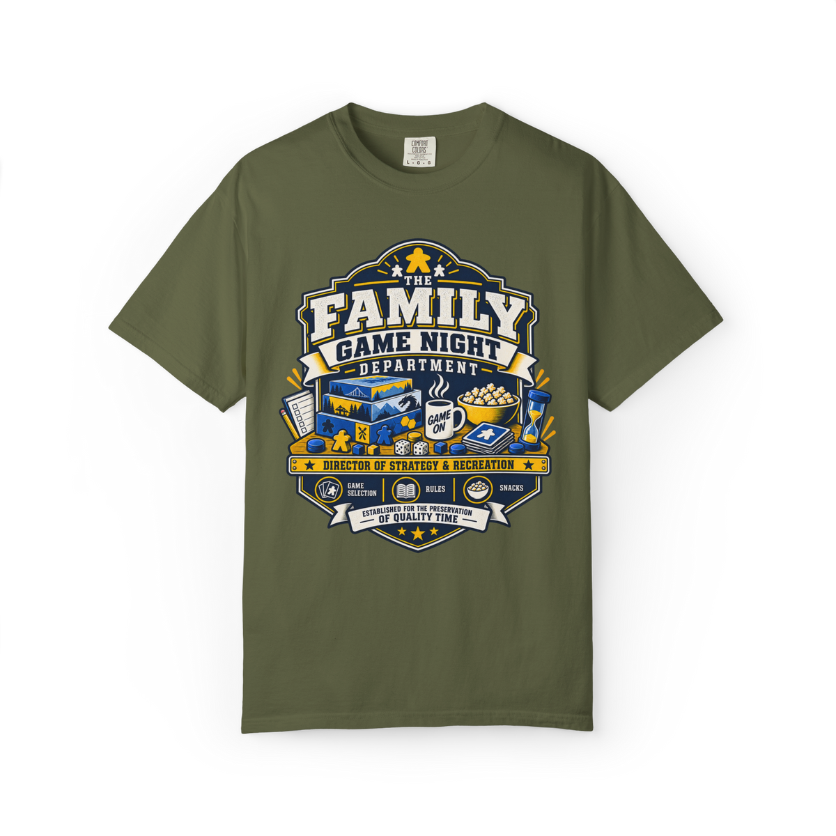 Family Game Night Department Director T-Shirt