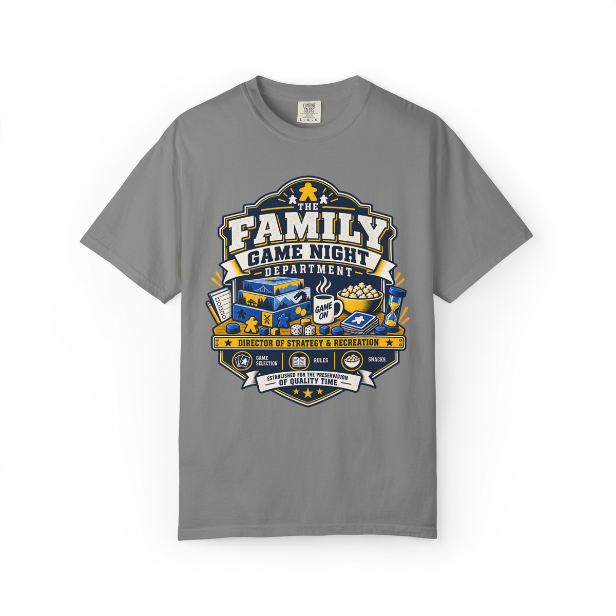 Family Game Night Department Director T-Shirt