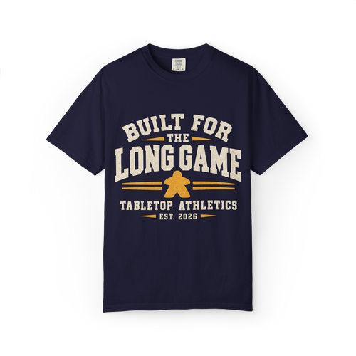 Built for the Long Game: Tabletop Athletics Board Game T-Shirt