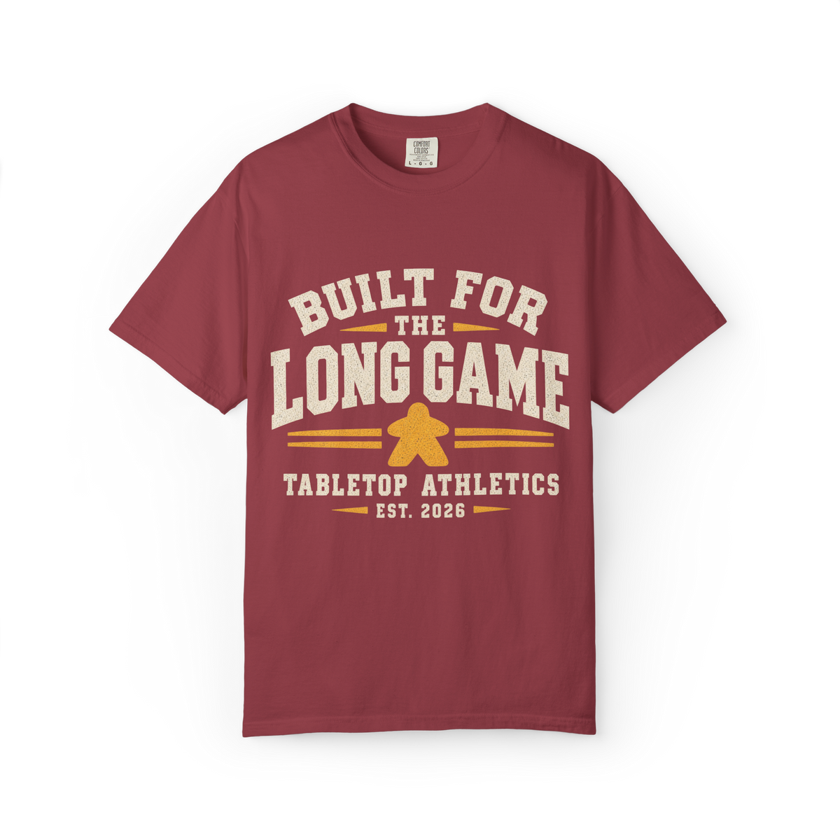 Built for the Long Game: Tabletop Athletics Board Game T-Shirt