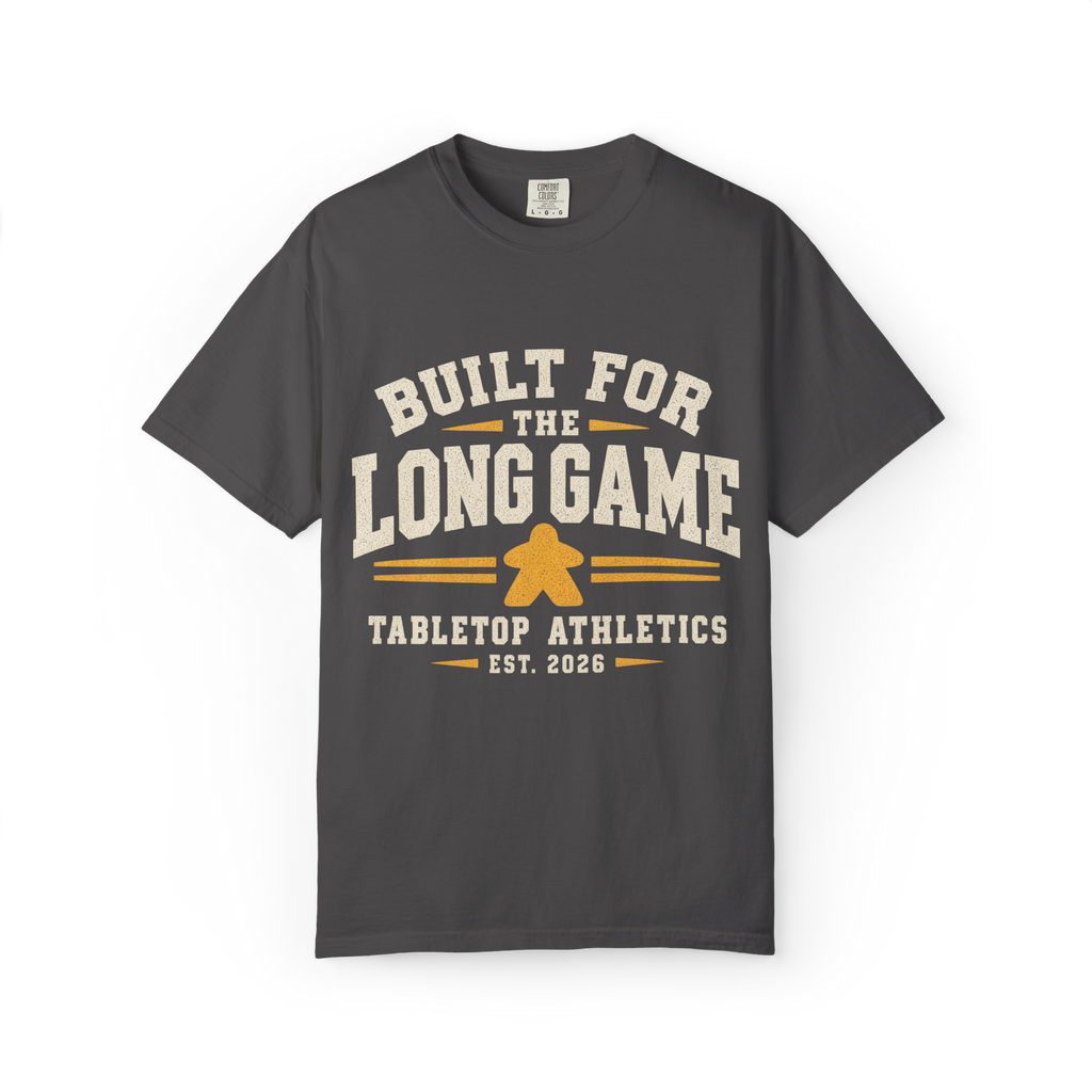 Built for the Long Game: Tabletop Athletics Board Game T-Shirt
