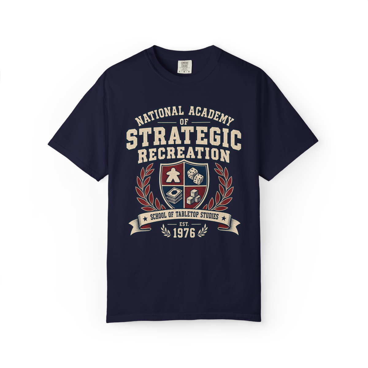 National Academy of Strategic Recreation Board Game T-Shirt
