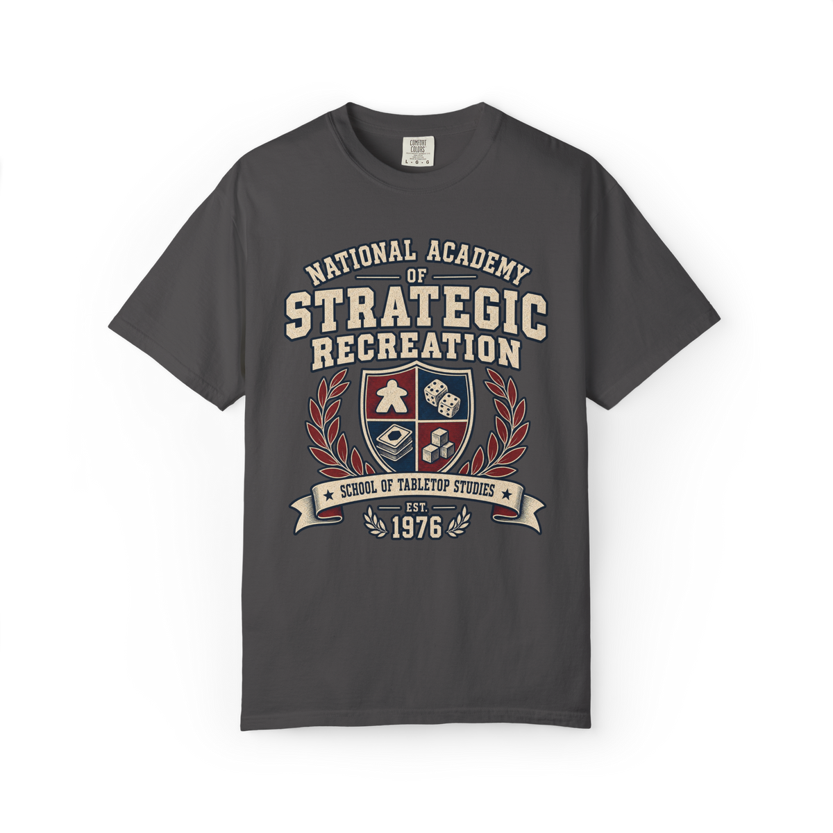 National Academy of Strategic Recreation Board Game T-Shirt