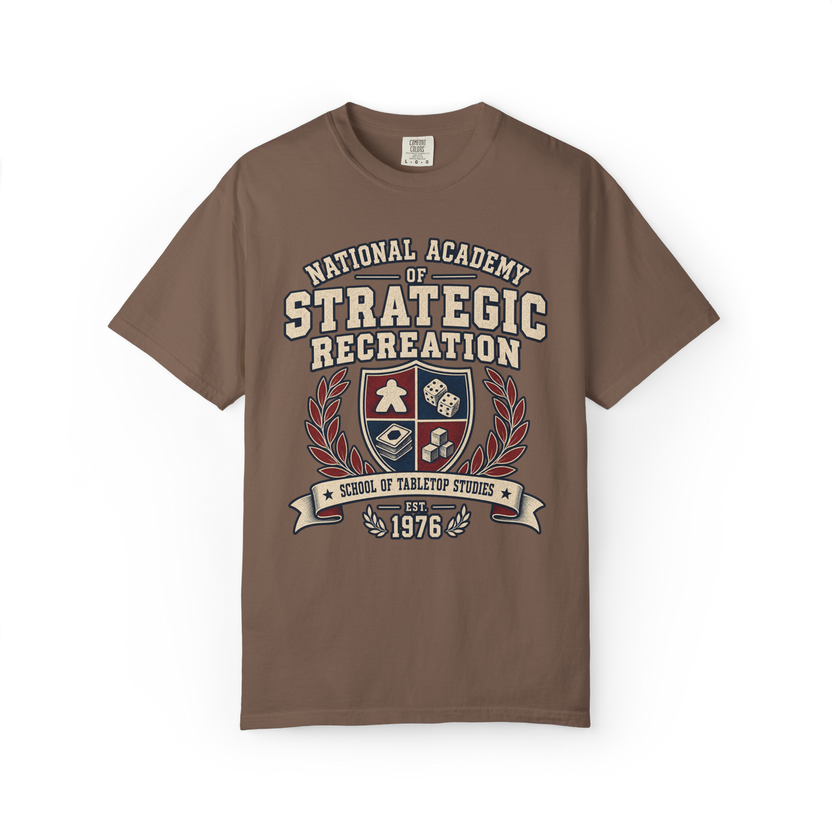 National Academy of Strategic Recreation Board Game T-Shirt