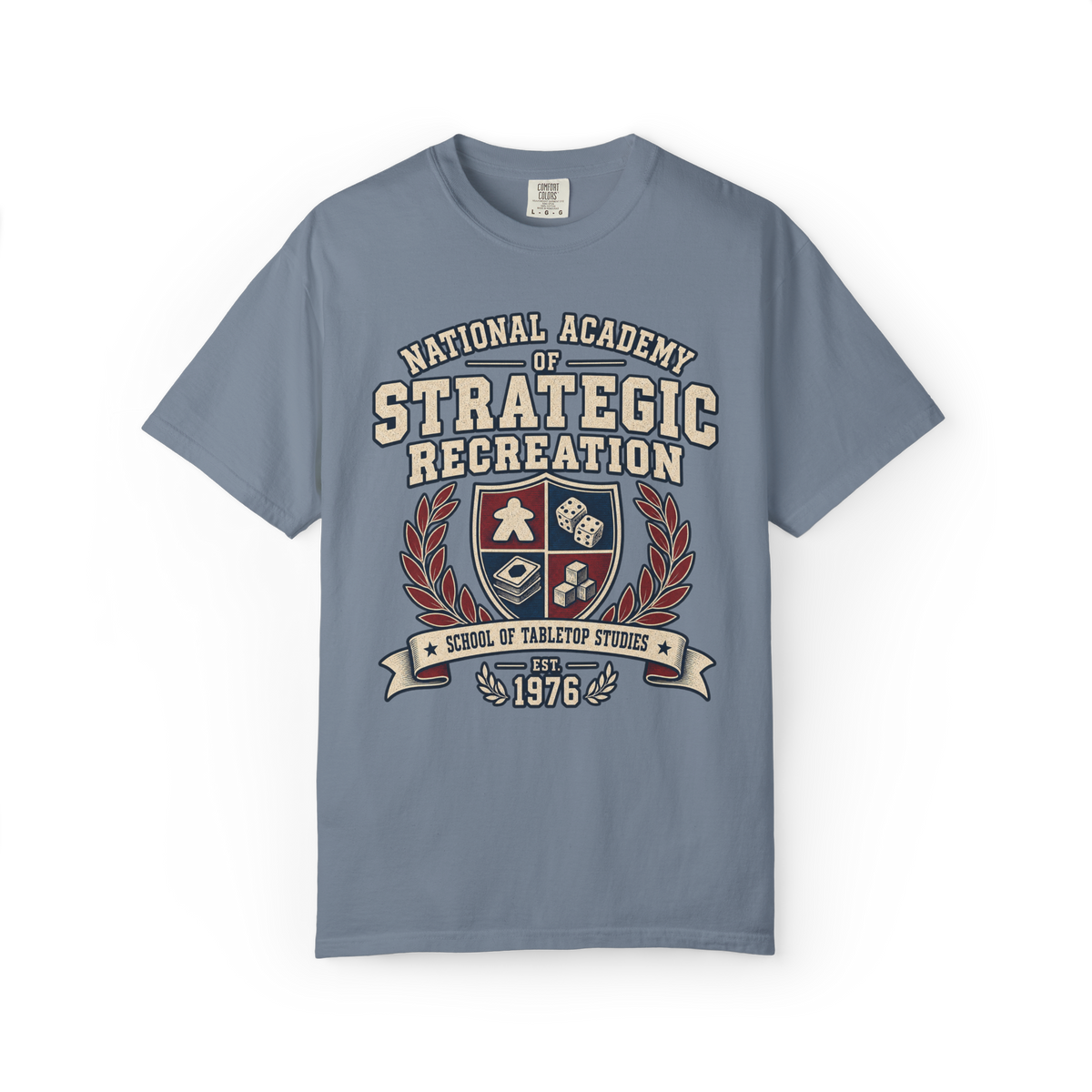 National Academy of Strategic Recreation Board Game T-Shirt