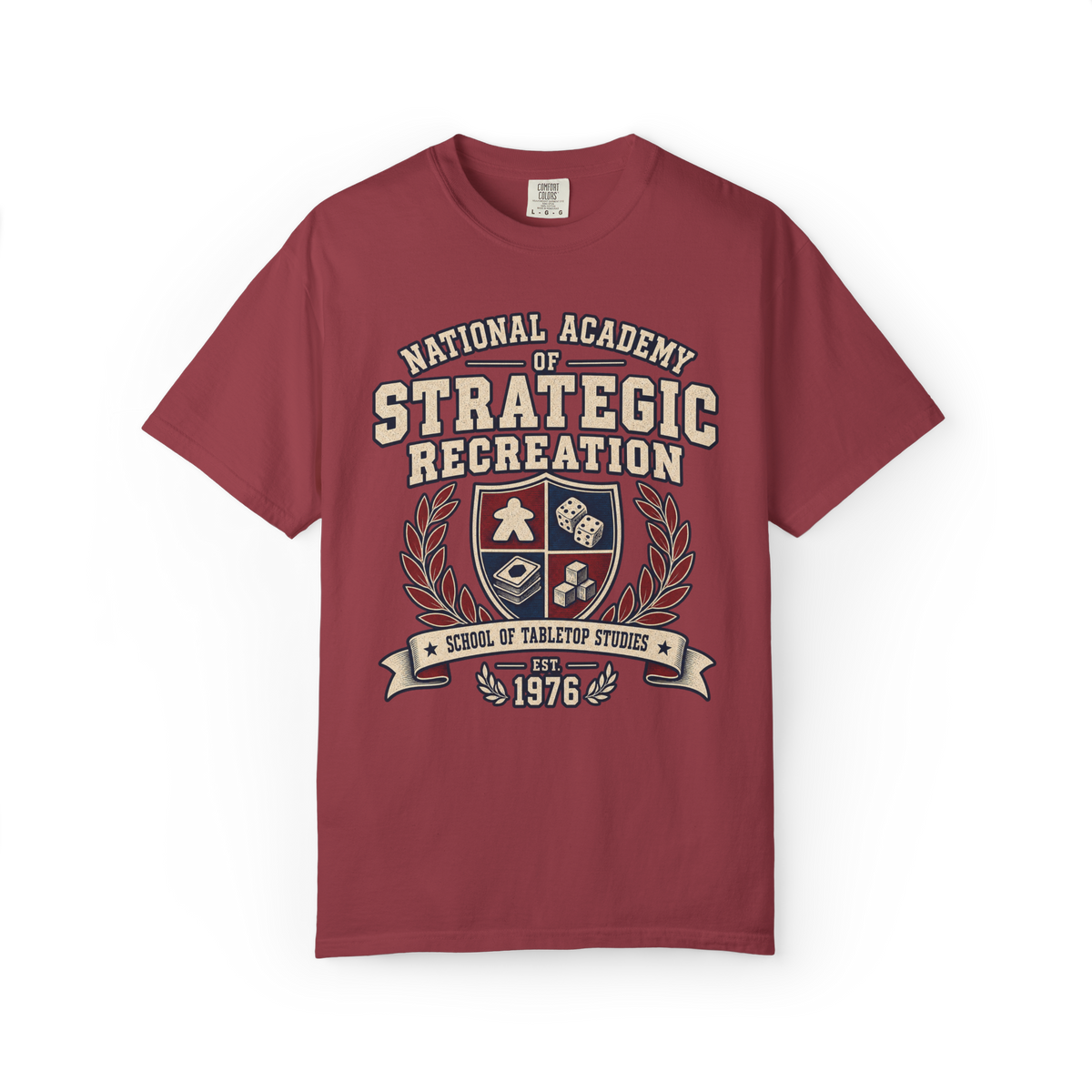 National Academy of Strategic Recreation Board Game T-Shirt