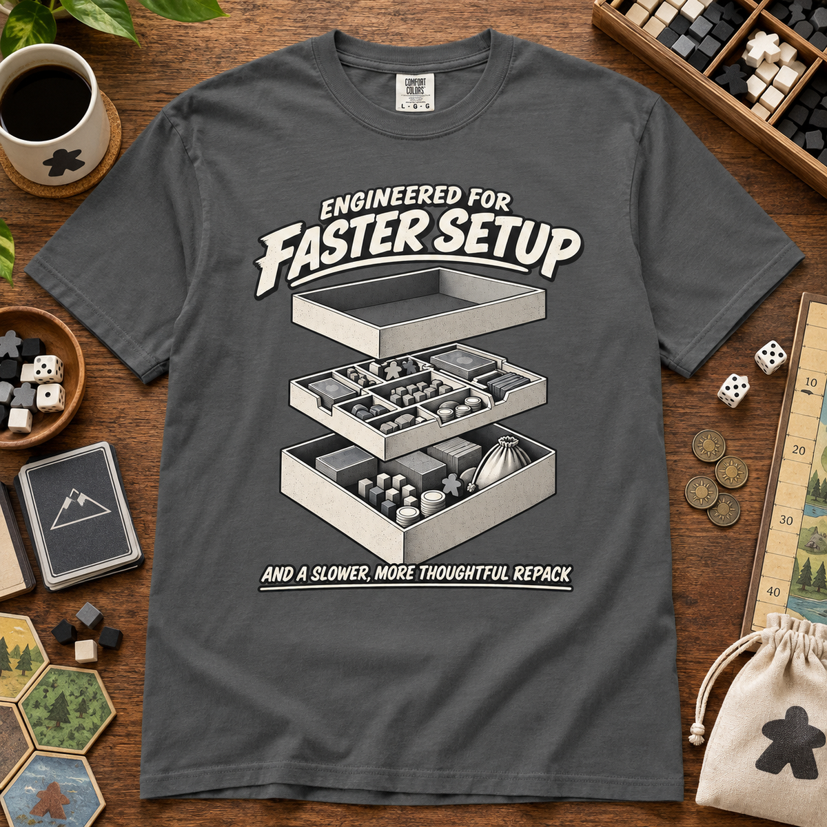 Engineered for Faster Setup T-Shirt