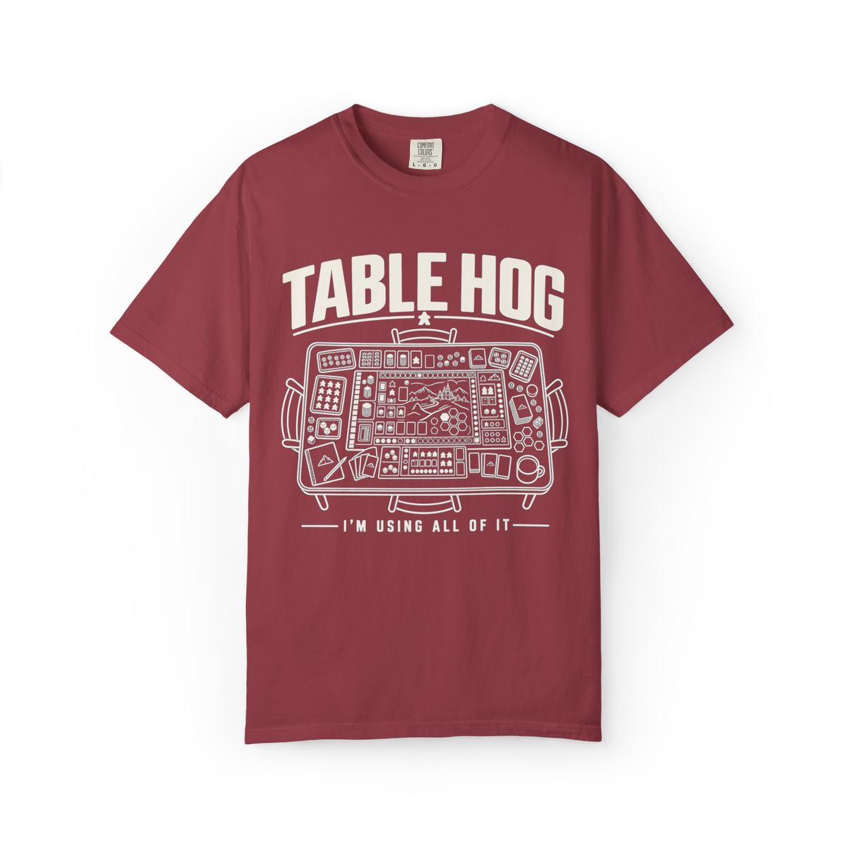 Table Hog Board Game T-Shirt