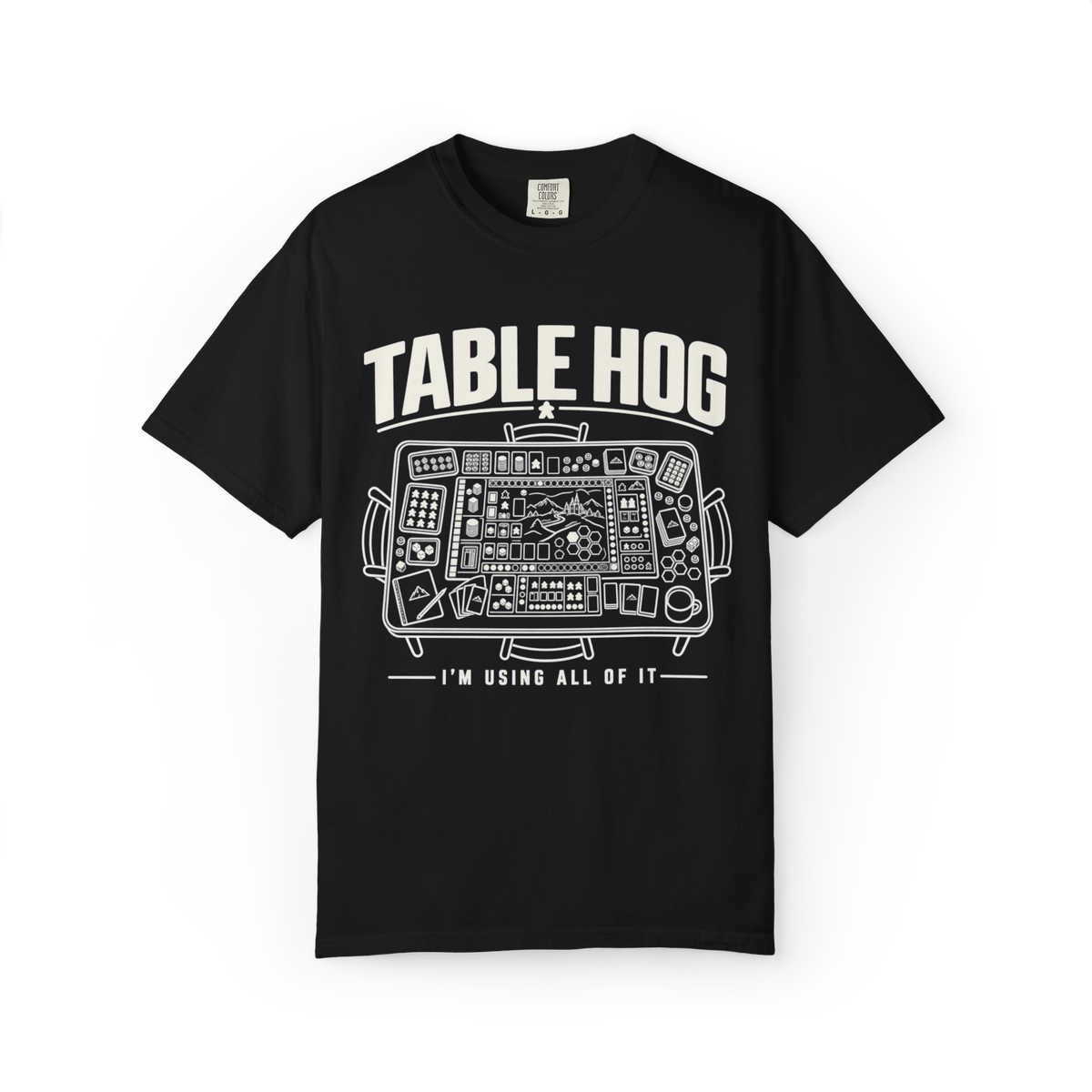 Table Hog Board Game T-Shirt