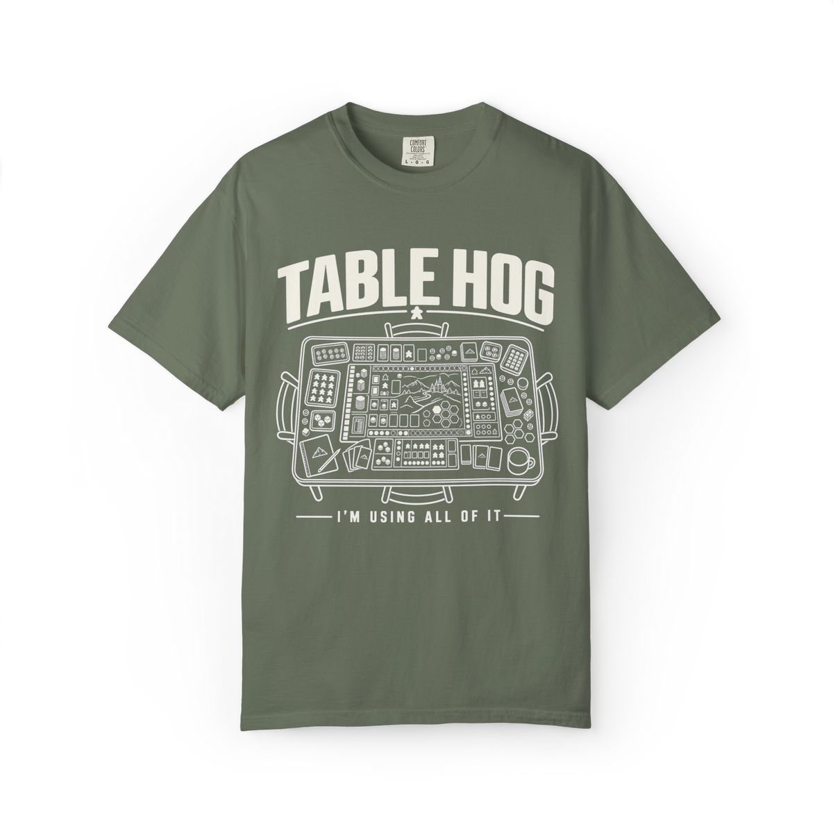 Table Hog Board Game T-Shirt