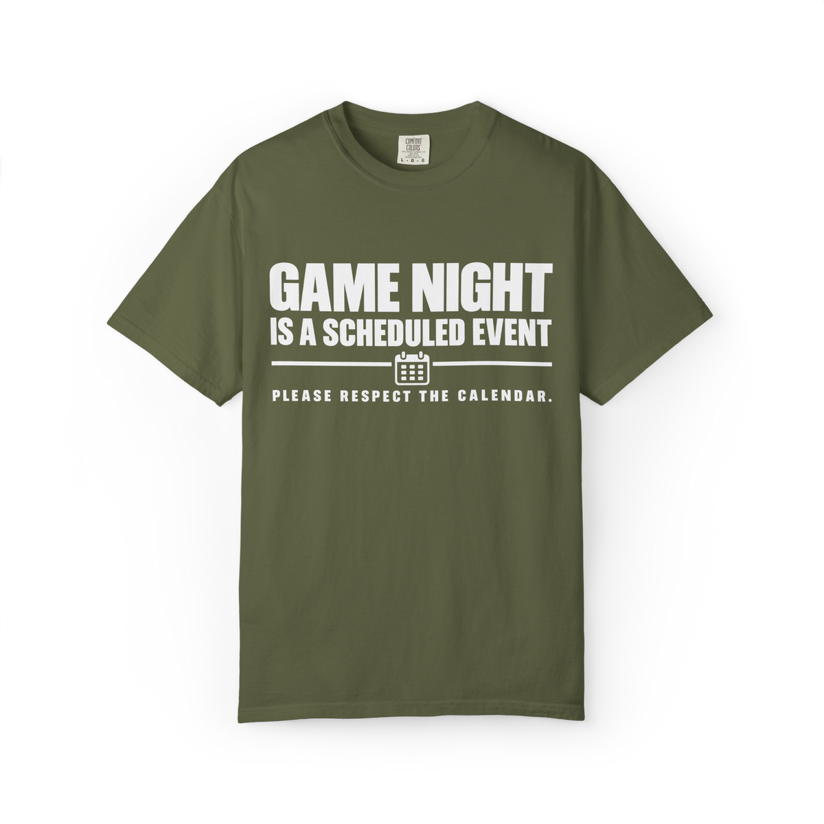 Game Night Is a Scheduled Event T-Shirt