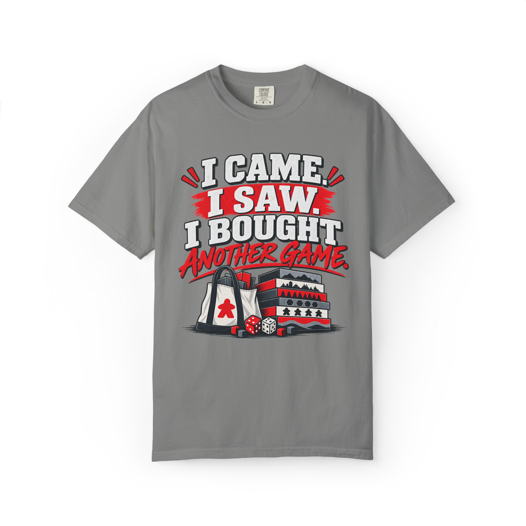 I Came. I Saw. I Bought Another Game Convention T-Shirt