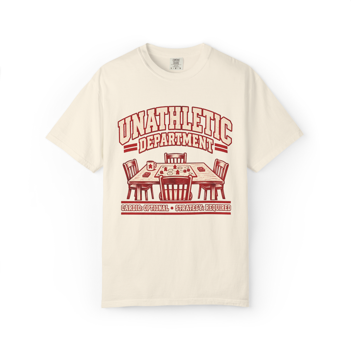 Unathletic Department: Built for Extended Gameplay Board Game T-Shirt