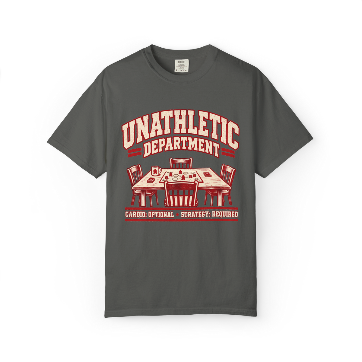 Unathletic Department: Built for Extended Gameplay Board Game T-Shirt