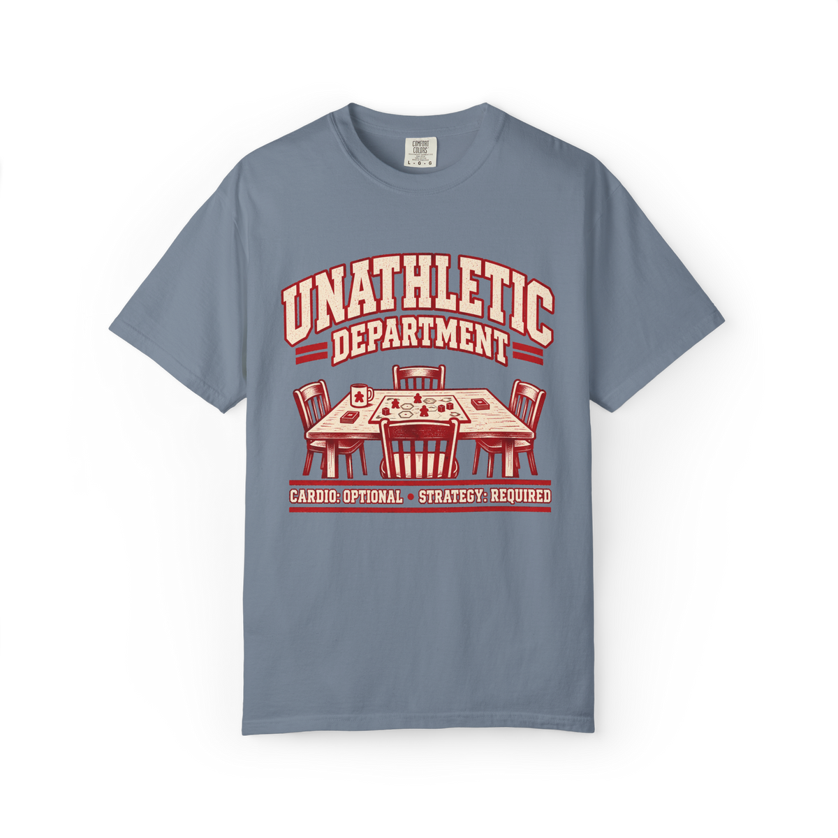 Unathletic Department: Built for Extended Gameplay Board Game T-Shirt
