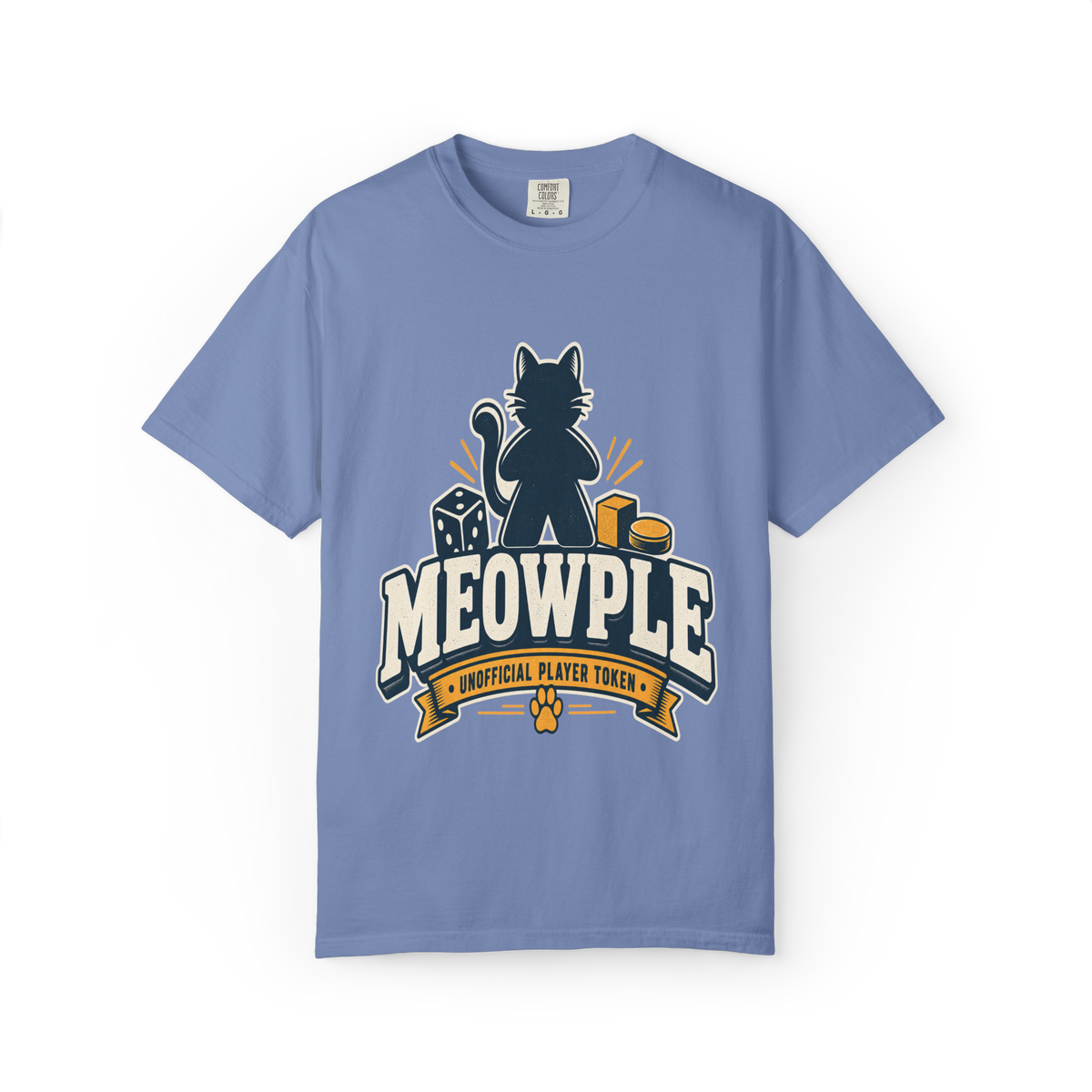 Meowple Unofficial Player Token - Cat Board Game T-Shirt