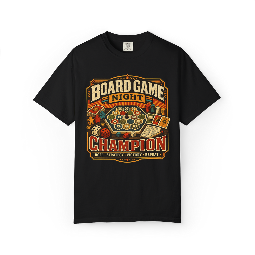 Board Game Night Champion T-Shirt