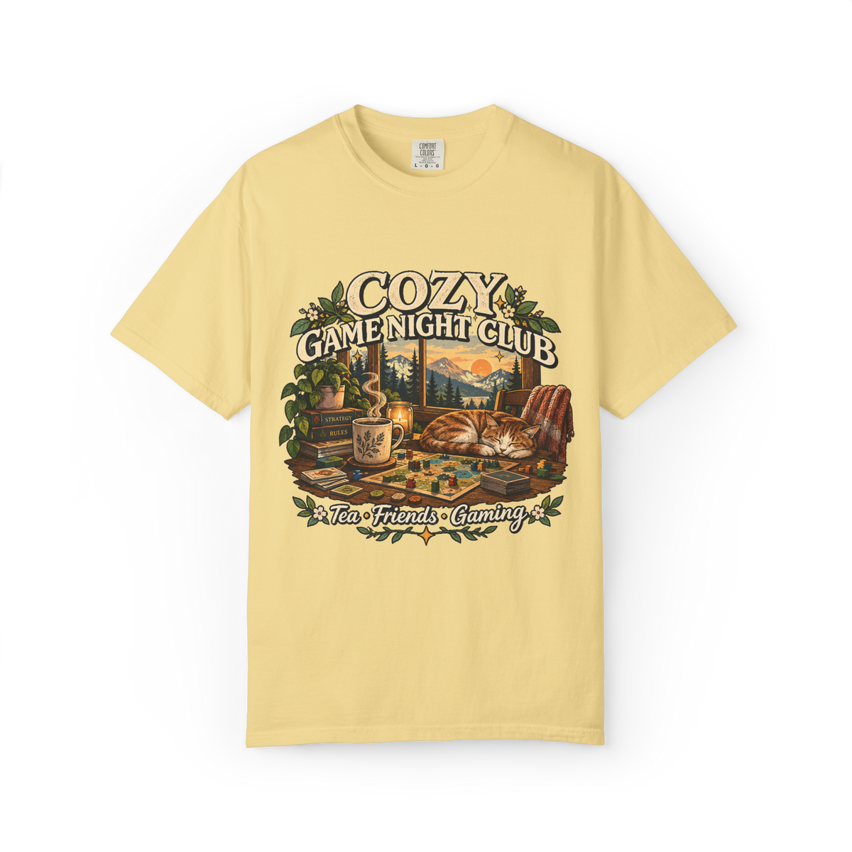 Cozy Game Night Club T-Shirt
