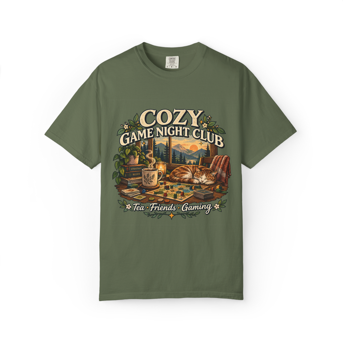 Cozy Game Night Club T-Shirt