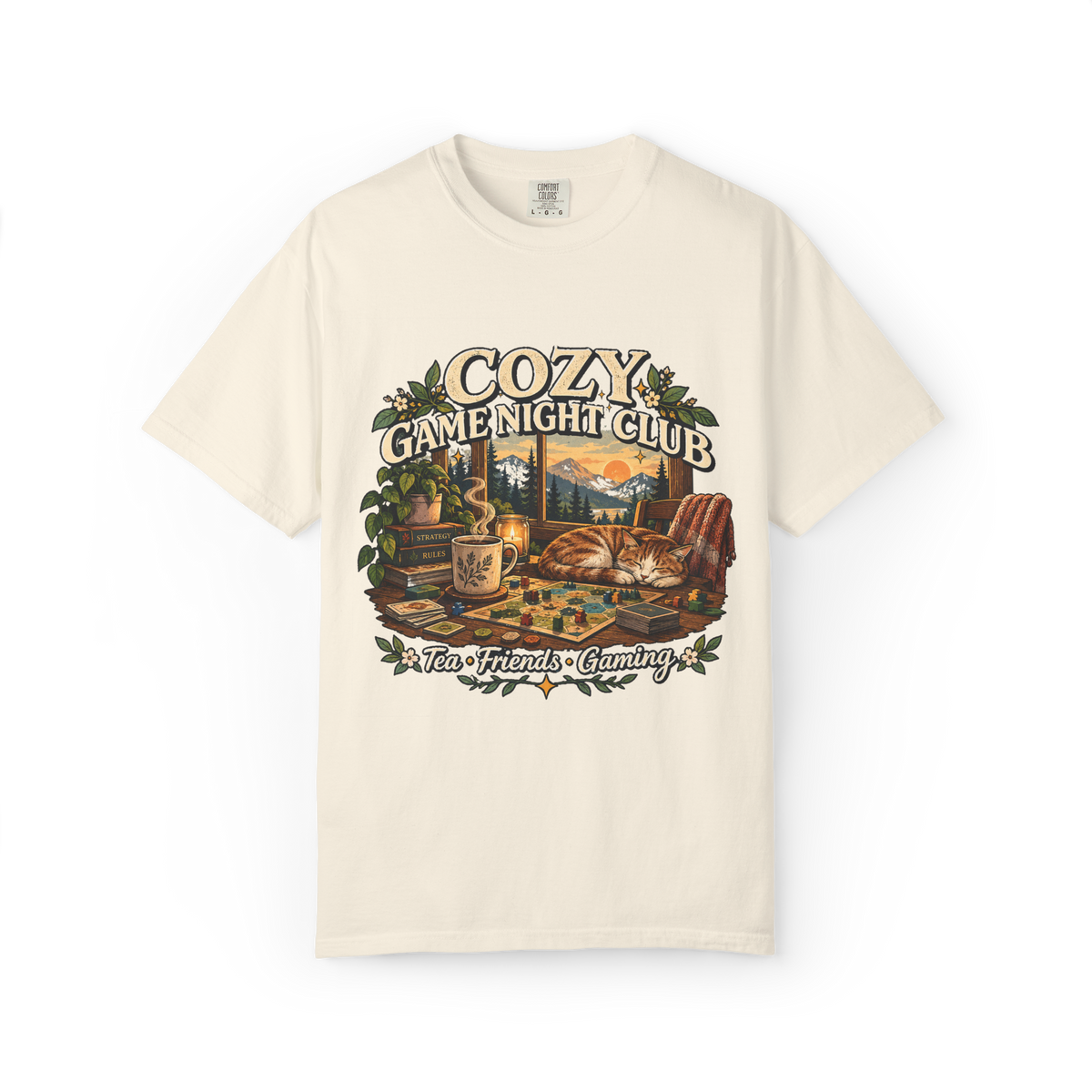 Cozy Game Night Club T-Shirt