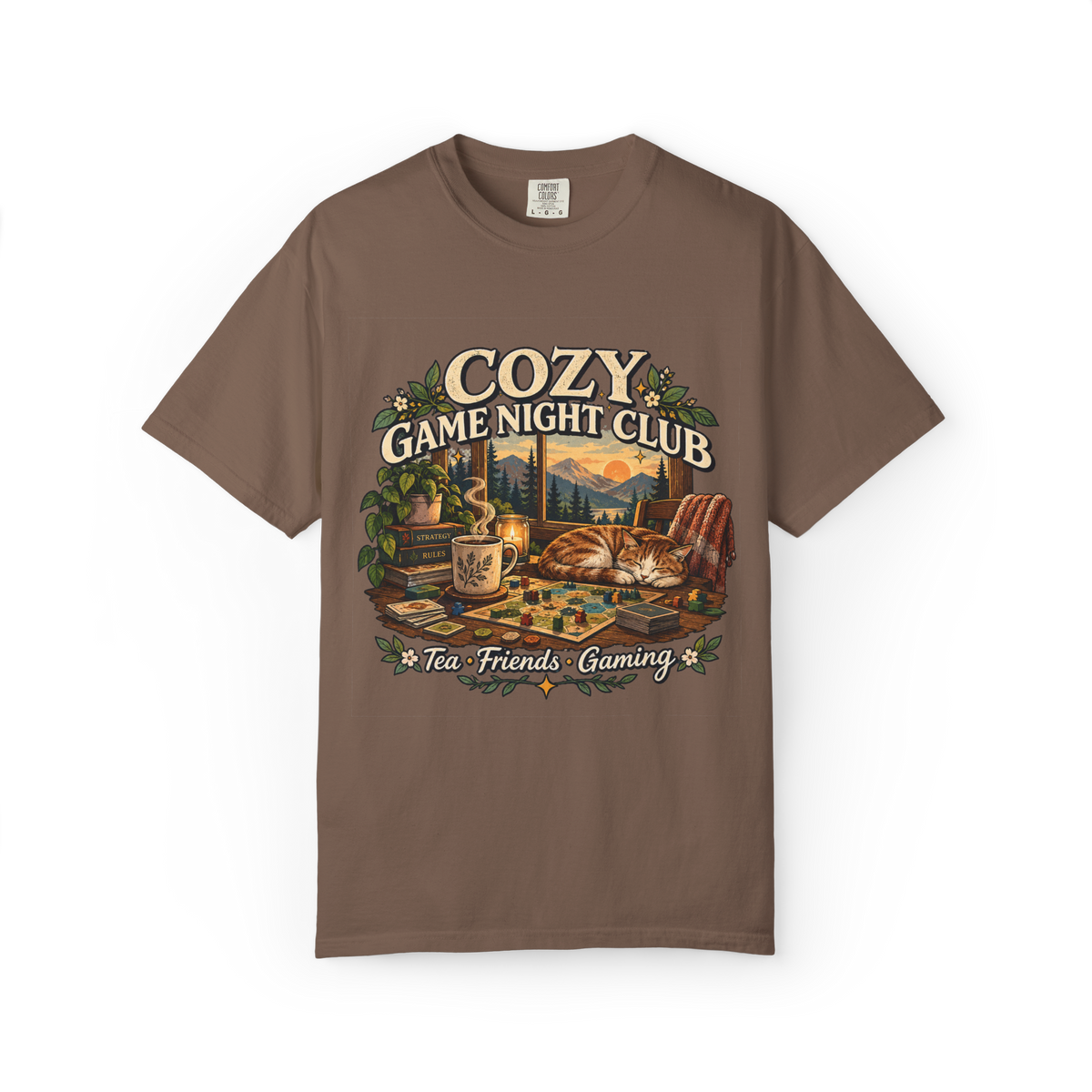 Cozy Game Night Club T-Shirt