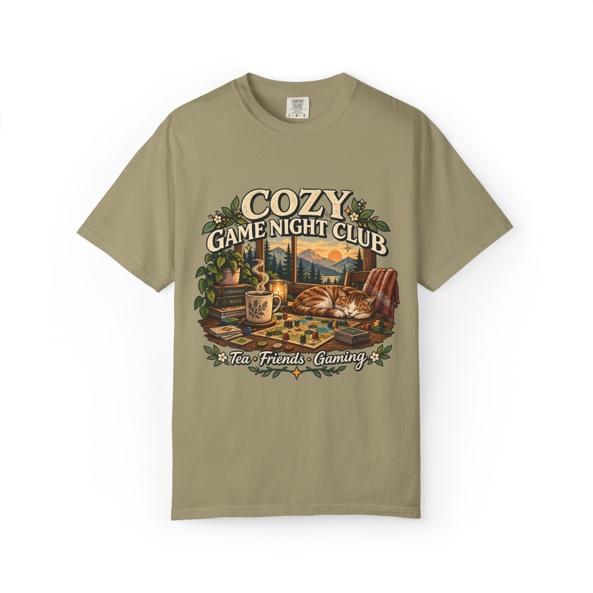 Cozy Game Night Club T-Shirt