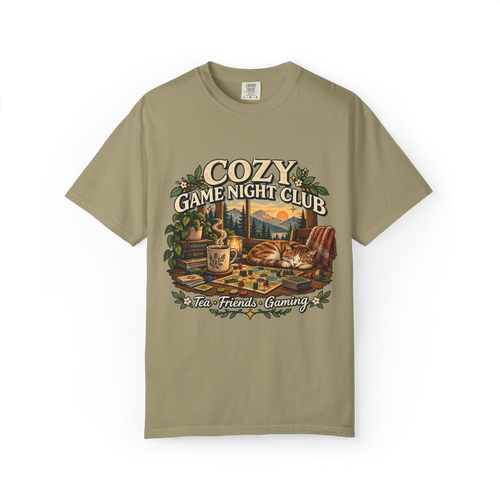 Cozy Game Night Club T-Shirt