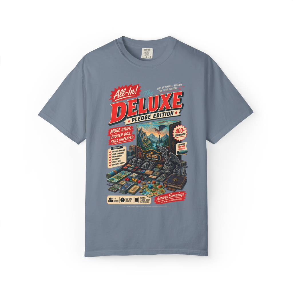 The All-In Deluxe Pledge Board Game T-Shirt