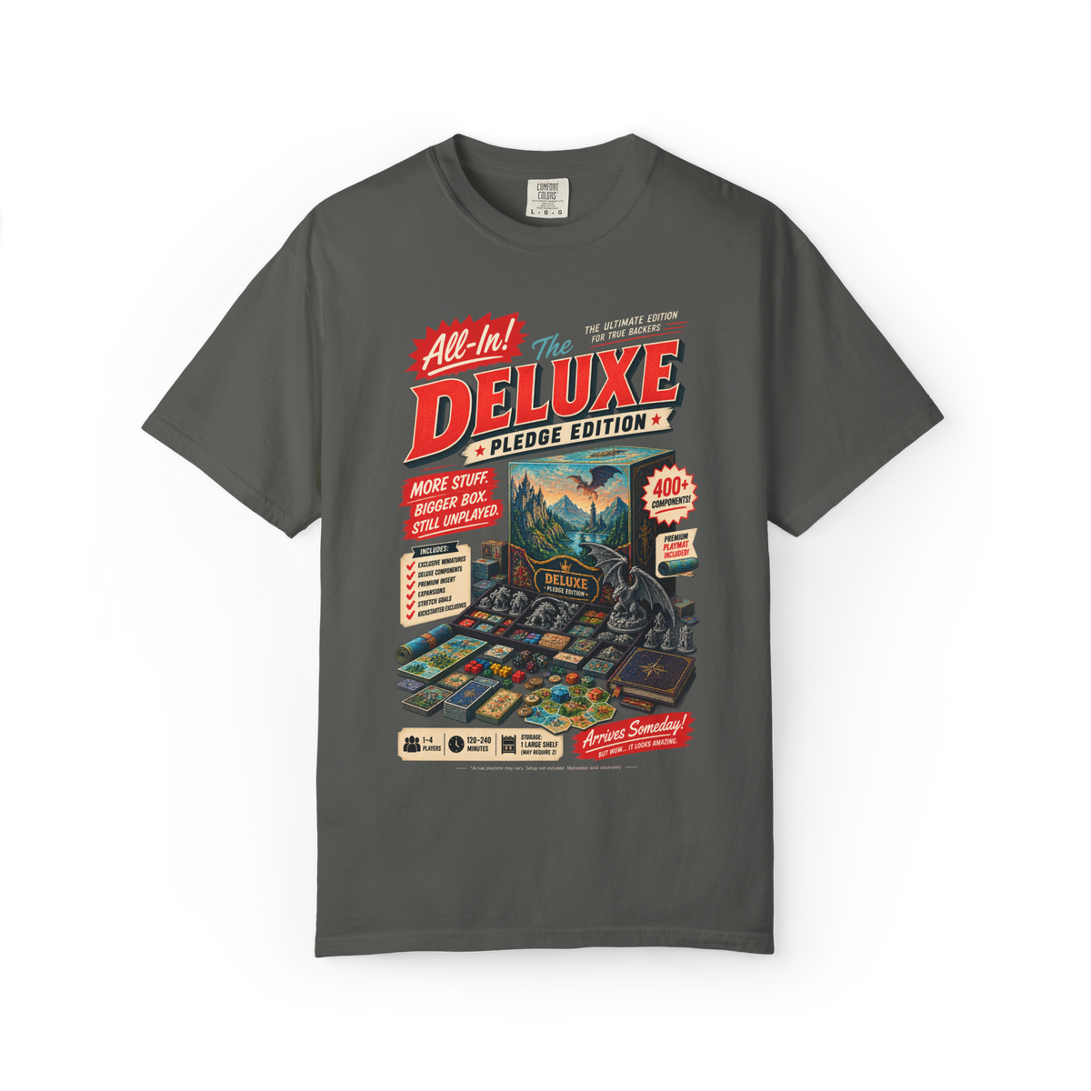 The All-In Deluxe Pledge Board Game T-Shirt