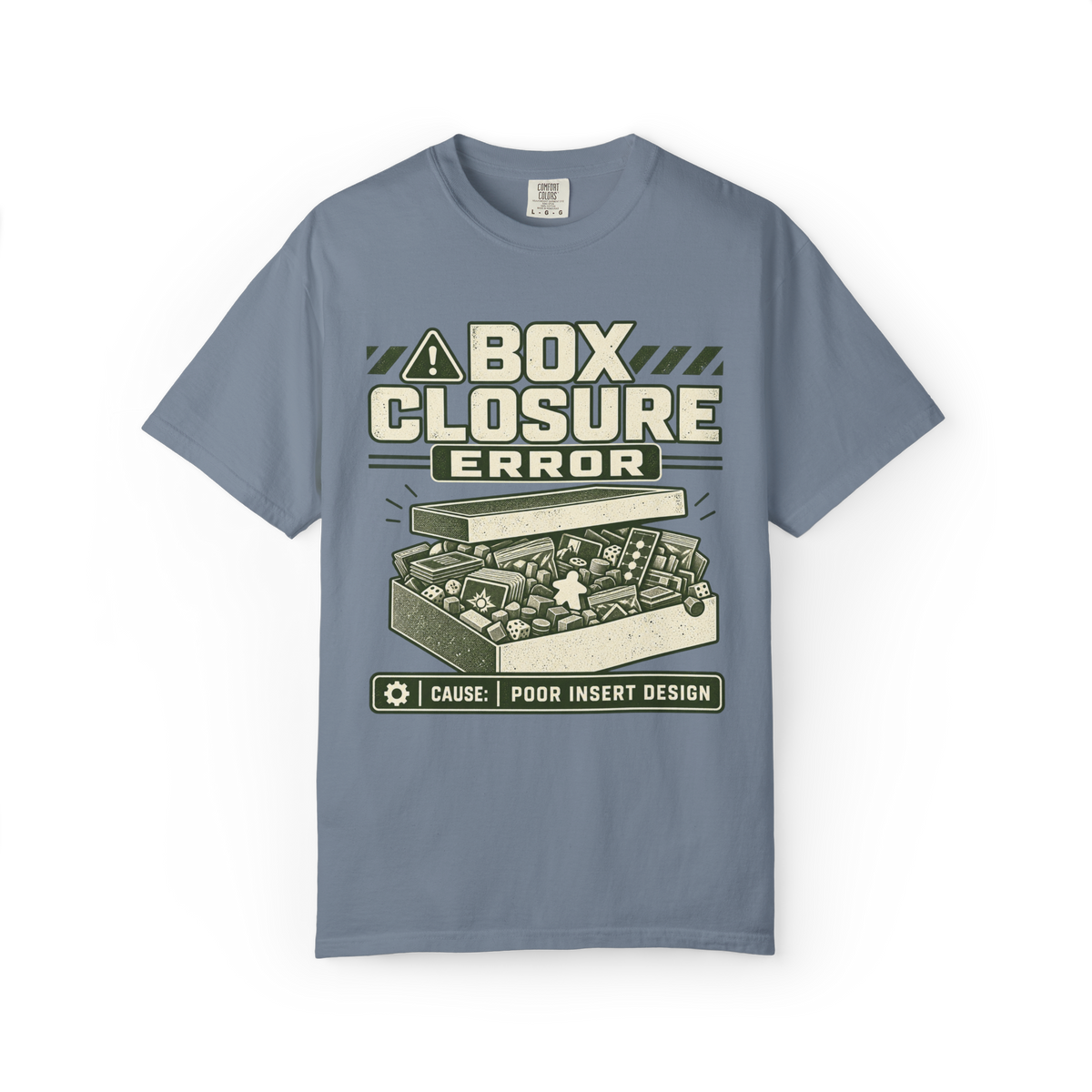 Box Closure Error Board Game T-Shirt