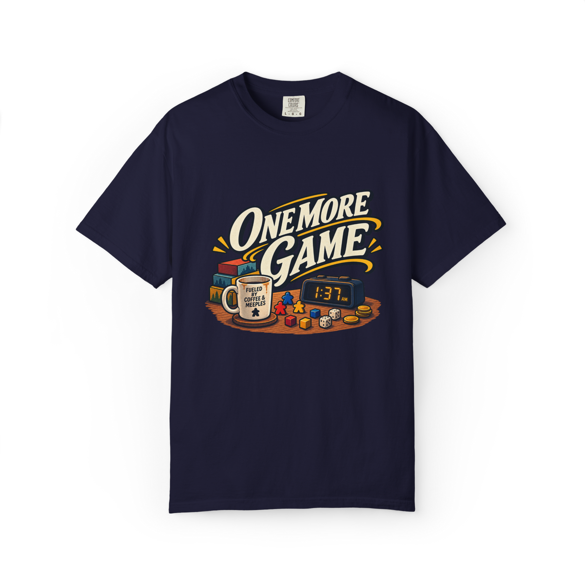 One More Game Board Game T-Shirt