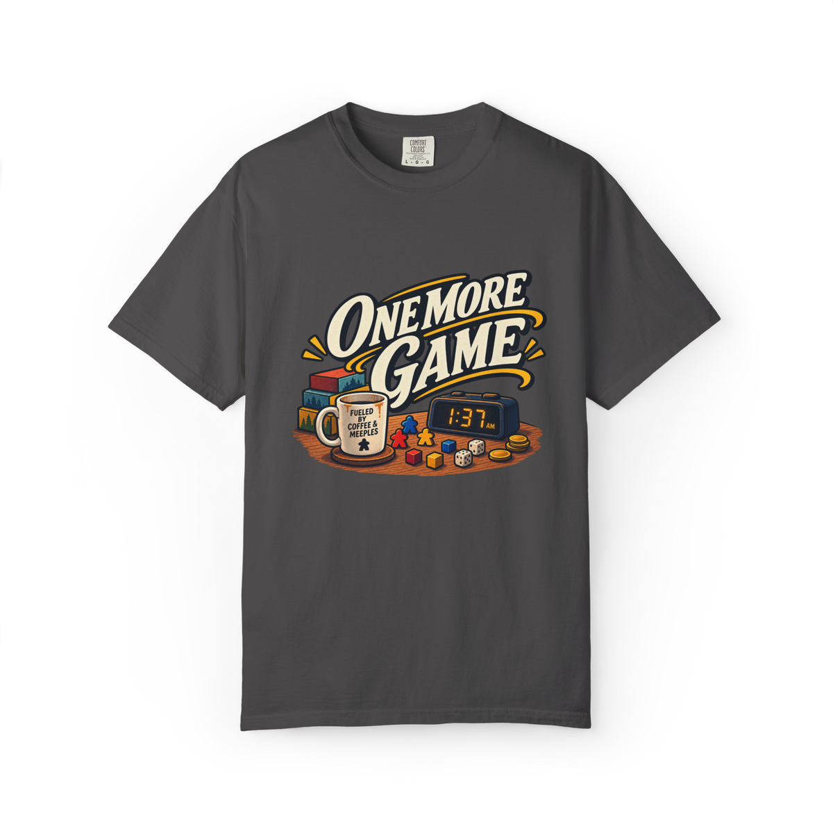 One More Game Board Game T-Shirt