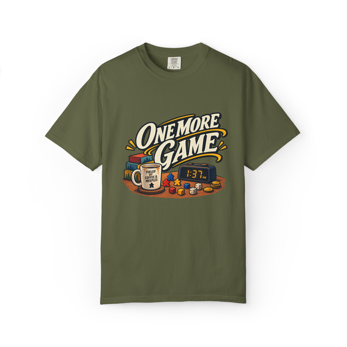 One More Game Board Game T-Shirt