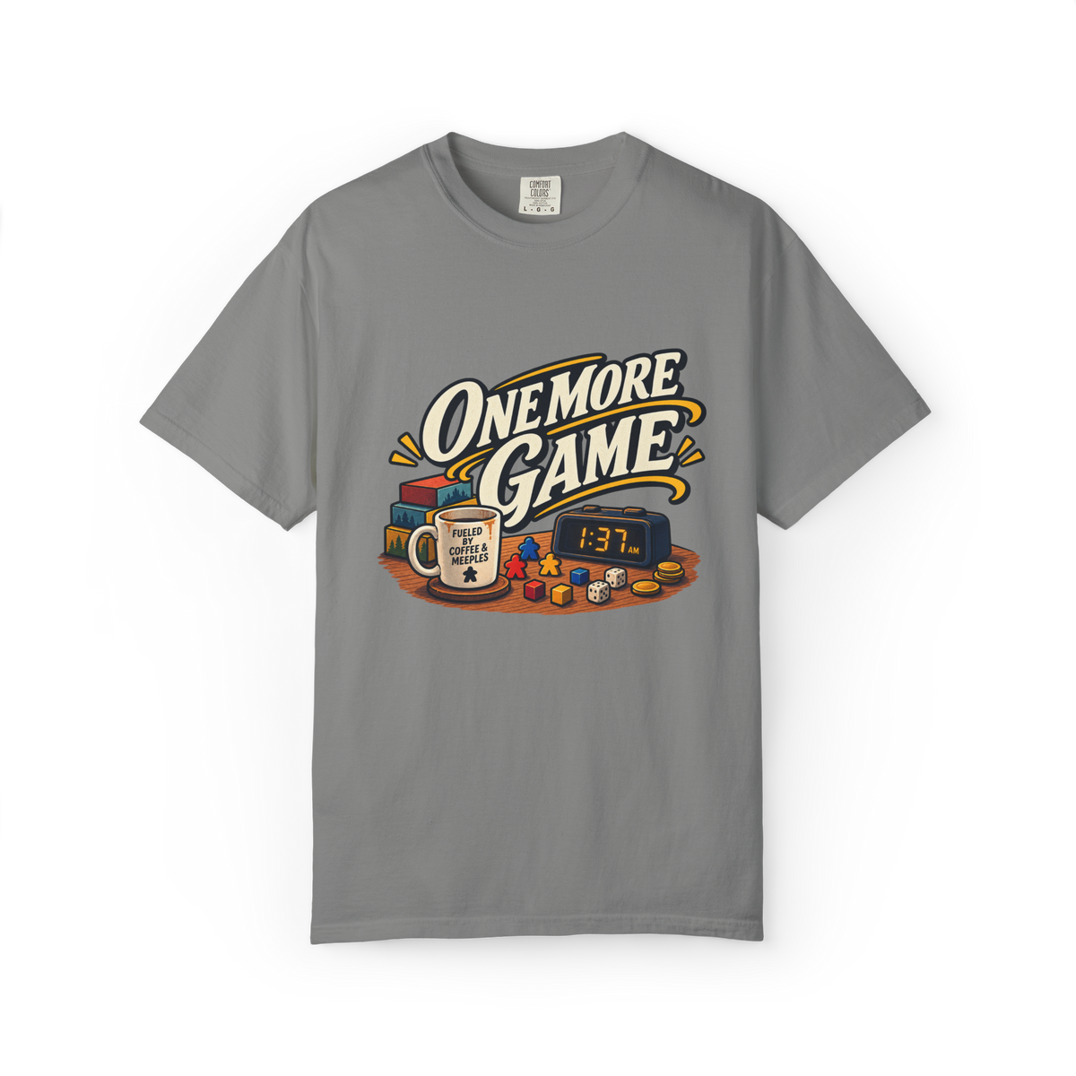 One More Game Board Game T-Shirt