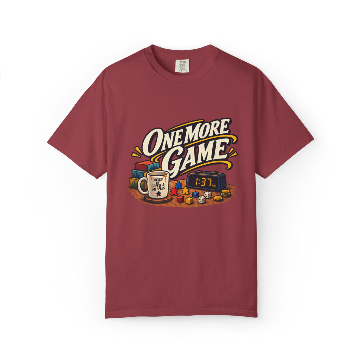 One More Game Board Game T-Shirt