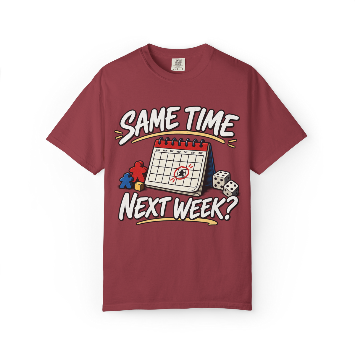 Same Time Next Week, Game Night T-Shirt