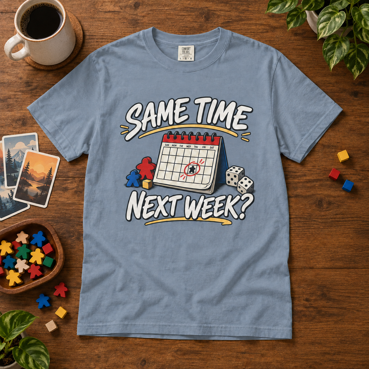 Same Time Next Week, Game Night T-Shirt