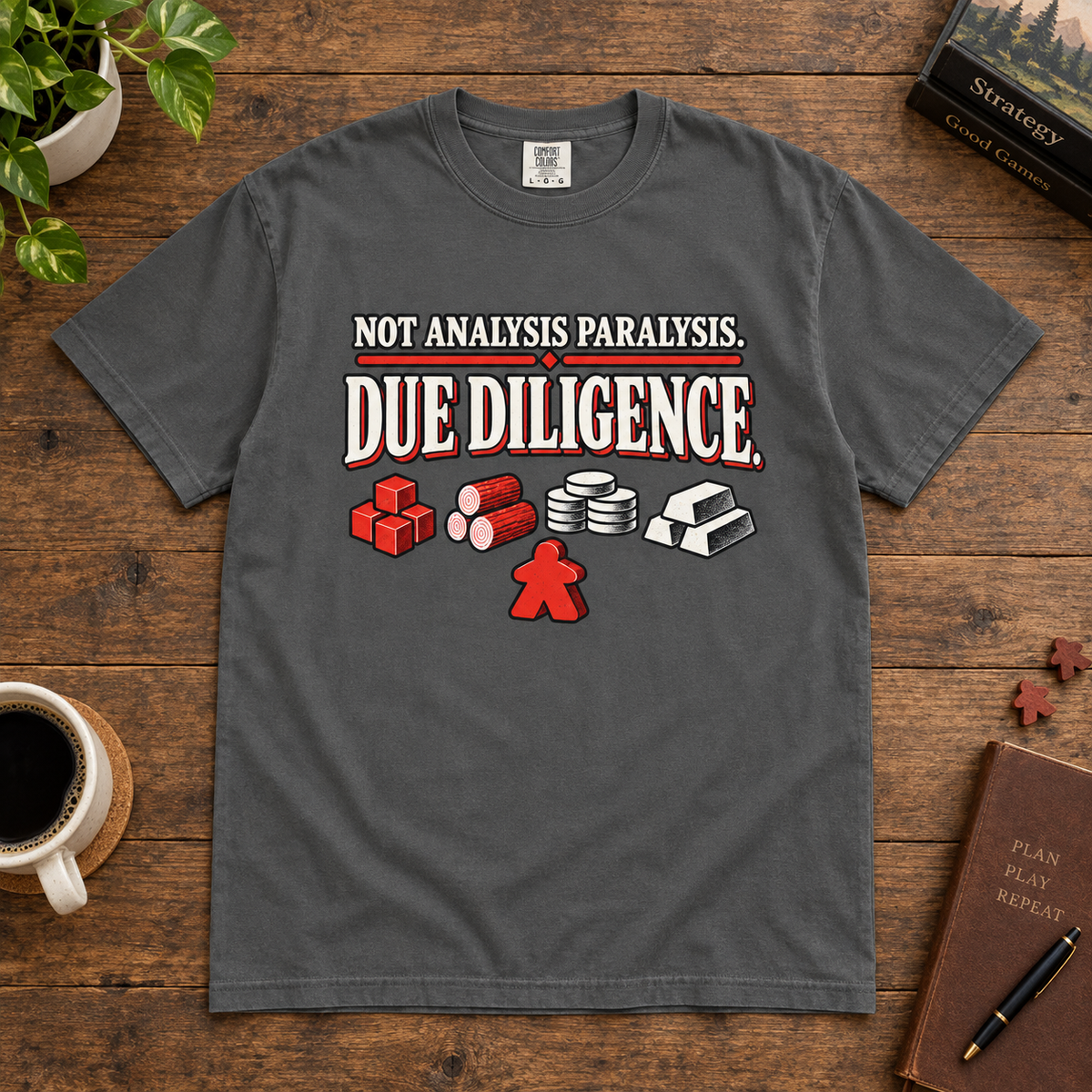 Not Analysis Parlysis. Due Diligence T-Shirt