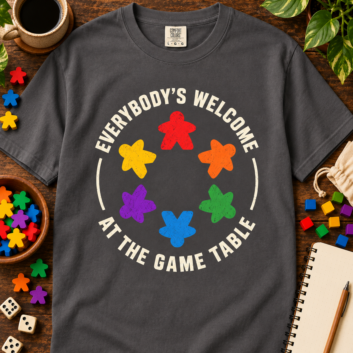 Everybody's Welcome At the Game Table T-Shirt